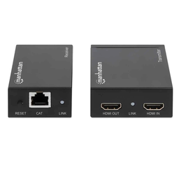 [766623207584-M] Kit  Extensor Manhattan Hdmi Via Ethernet 50m 1080p Cat6 Sop. Ir 207584