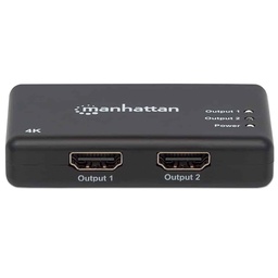 [766623207669-M] Video  Splitter Manhattan Hdmi Uhdtv 4k 30 Hz, 1 In: 2 Out 207669
