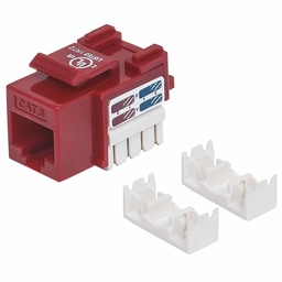 [766623210614-I] Jack  De Impacto Utp Cat6 Calibre 22 Al 26awg Intellinet Rojo 210614