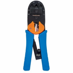 [766623211048-I] Pinza  Para Crimpear Tipo Trinquete Rj11/rj12/rj45 Intellinet 211048