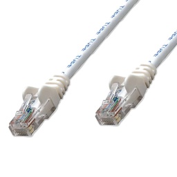 [766623341936-I] Cable  Patch Intellinet Rj45 0.5m(1.5ft) Cat6 Utp Blanco M-m 341936