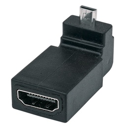 [766623353441-M] Adaptador                                                                                                                                                                                                     Hdmi Hembra A Micro Hdmi Macho Angulo Arriba De 90 Grados 353441