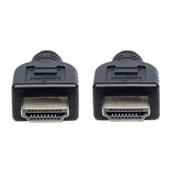 [766623353946-M] Cable  Hdmi Alta Velocidad C/ Ethernet M-m P/ Pared 3m Manhattan 353946