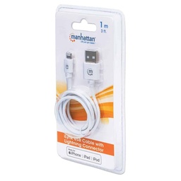 [766623393744-M] Cable                                                                                                                                                                                                                                                                                                                                                                                                                                                                                                                                                                                                                                                                                                                                                                                                                                                                             Manhattan Ilynk USB Lightning Iphone 5 393744