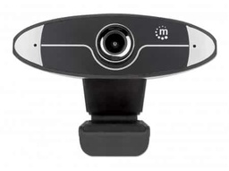 [766623462013-M] Camara Web Manhattan Hd 720p Microfono 30fps, 1 Megapixel Negra 462013