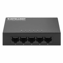[766623530378-I] Switch                                                                                                                                                                                                       Gigabit Intellinet 5 Ptos Metal Escritorio 530378