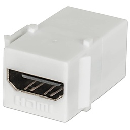 [766623771351-I] Jack  Cople Hdmi Hembra A Hembra Tipo Keystone Intellinet Blanco 771351