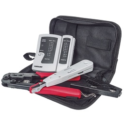 [766623780070-I] Kit  De Herramientas Para Red Con 4 Piezas Con Bolsa Intellinet 780070