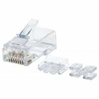 [766623790550-I] Plug  Intellinet Rj45 Cat 6a Utp Solido Pro 80 Pza Oro 50 Micras 790550