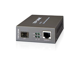 [845973030476-T] Convertidor De Medios Tp-link /10kmmono/500mtsmulti-modo/giga/ Mc220l