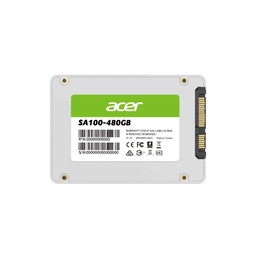 [887184012605-A] Unidad Ssd Acer Sa100 480gb Sata 2.5" 560mb/s (bl.9bwwa.103)