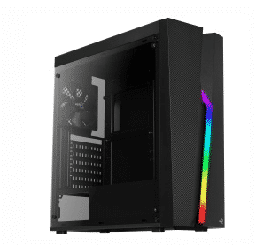 [Dim-BOLT] GABINETE PARA GAMING AEROCOOL BOLT CON VENTANA RGB MID TOWER USB3.1