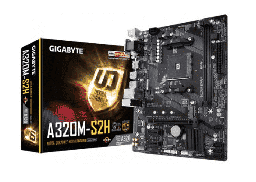 [DIM-GA-A320M-S2H-1] Tarjeta     Madre Gigabyte Ga-a320m-s2h Socket AM4