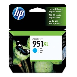 [CN046AL] Cartucho                                                                                                                                                                                         Hp 951xl Cian Officejet Para 8600/k8600/8600+/8100 (cn046al)