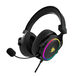 [Dim-VG-HP726-BLK] HEADSET PARA GAMING VSG SINGULARITY RGB 7.1 VIRTUAL  VG-HP726-BLK