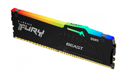 [Dim-KF556C40BBA-16] Memoria   Ram Kingston Fury Beast RGB Ddr5, 5600mhz, 16gb