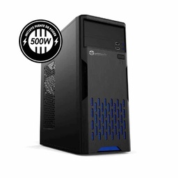 [GG-1801] Gabinete                                                                                                                                                                                                                                            Getttech Gg-1801 Atx Fuente 500w, 1 Vent, 2 Usb 3.0, Negro