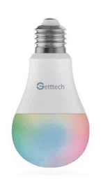 [GSR-71001] Foco Inteligente Getttech Gsr-71001 Rainbow Smart Light Bulb/wifi/app