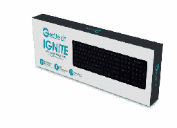 [GTI-28201G] Teclado  Getttech Gti-28201g Ignite Backlight Usb Gris 105 Tec  EspaÑol
