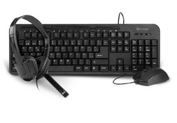 [KIT-KM-HS] Combo                                                                                                                                                                                                                                                                                                                                                                                                                                                                                                                                                                                                                                                                                                                                                                                                                              Vorago Teclado/ Mouse Km-107 + Diadema C/mic Hs-400 Brown Box(kit-km-hs)