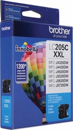 [LC205C] Cartucho De Tinta Brother Lc205c Cyan Alto Rend 1200 Pag