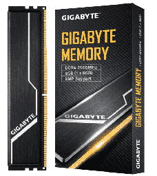 [Dim-GP-GR26C16S8K1HU408] MEMORIA RAM GIGABYTE 8GB DDR4 2666MHZ CL35 NON ECC 1.2 DISIPADOR NEGRO GP-GR26C16S8K1HU408