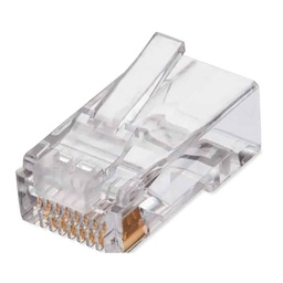 [NW6100] Bote  Con 100p Zas De Plug Rj45 Cat6 Qian Nw6100 50 Micras