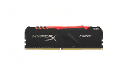 [Dim-HX432C16FB3A/32] MEMORIA RAM KINGSTON HYPERX FURY RGB BLACK DDR4 3200MHZ 32GB 32X1 HX432C16FB3A/32
