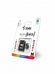[STMSDA2B] Memoria                                                                                                                                                                                                                                                                                               Micro Sd Stylos 32 Gb Uhs1 Con Adaptador (stmsda2b)