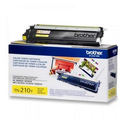 [TN210Y] Toner Brother Tn210y Amarillo 1,400 Pag P/hl3040cn/3070cw Mfc9010cn/91