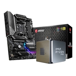 [Dim-4750G+MSI] SET PROCESADOR AMD RYZEN 7 PRO 4750G 8 CORES 3.6GHZ AM4 + MSI MAG B550 TOMAHAWK