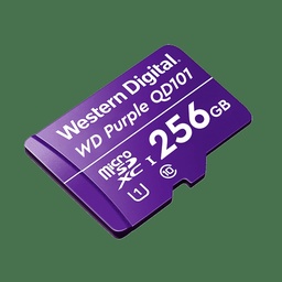 [WDD256G1P0C] Memoria                                                                                                                                                                                                                                   Wd Purple Micro Sdxc 256gb Cl10 U1 Qd101 (wdd256g1p0c)