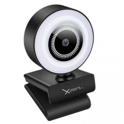 [XZST300B] Camara  Web Xzeal Fhd 1920x1080 30 Fps Tripie/micr Aro Led (xzst300b)