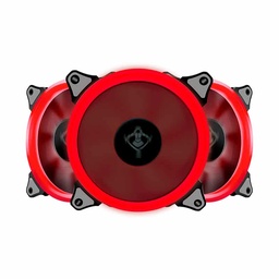 [YCT-050720R] Ventilador  Gamer Yeyian Led Rojo Yct-050720r Typhoon, 120mm, 3pzas