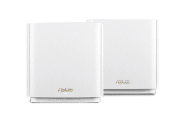 [ZenWiFi AX (XT8 2PK) White] Router  Inalambrico Asus Zenwifi Ax Xt8 (w-2-pk) White Tri-band