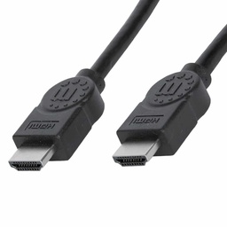 [dim-766623323215-M] Cable Video HDMI Manhattan M-m Blindado 2m + Ethernet 323215 Pue