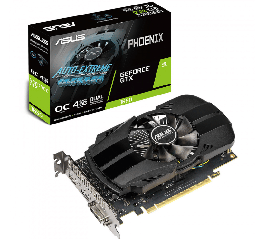 [dim-PH-GTX1650-O4G] Tarjeta   De Video ASUS Nvidia Geforce Ph-gtx1650-o4g OC GDDR5 4gb Dvi/hdmi/dpt