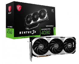 [dim-ventus-4080] Tarjeta  De Video MSI Nvidia Geforce RTX 4080 16gb Ventus 3x OC Gddr6x HDMI Pue