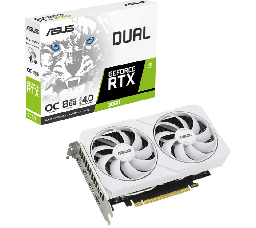 [DUAL-RTX3060-O8G-WHITE] Tarjeta                                                                                                                                                                                                                                                                                                                                                                                                                                                                                                                                                                                                                                                                                                                                                                                                                               OC 8gb/gddr6/hdmi/dp