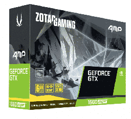 [Dim-ZT-T16620D-10M] Tarjeta   De Video Zotac Nvidia Geforce GTX 1660 Super AMP 6gb GDDR6 Zt-t16620d-10m