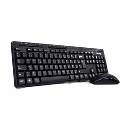 [7502266674634-V] Kit  Vorago Km-104 Teclado Y Mouse Alambrico Multimedia Usb